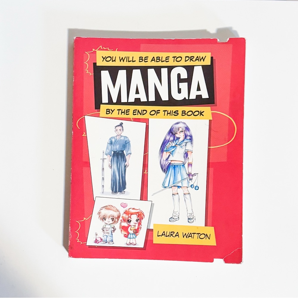 You Will Be Able To Draw Manga By The End Of This Book" by Laura Watton Book